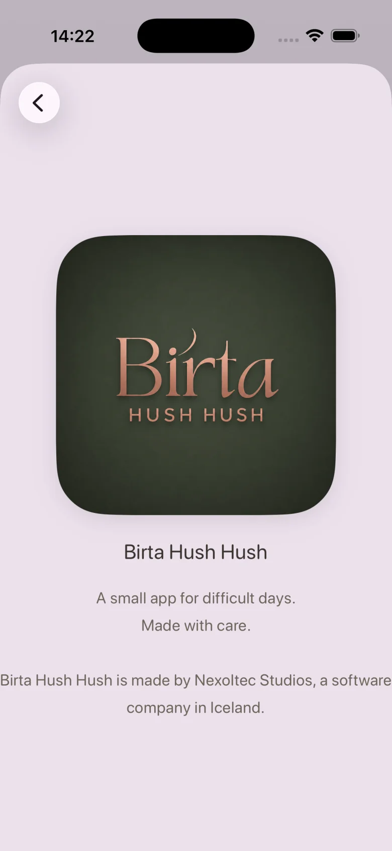 Birta Hush Hush screenshot 4