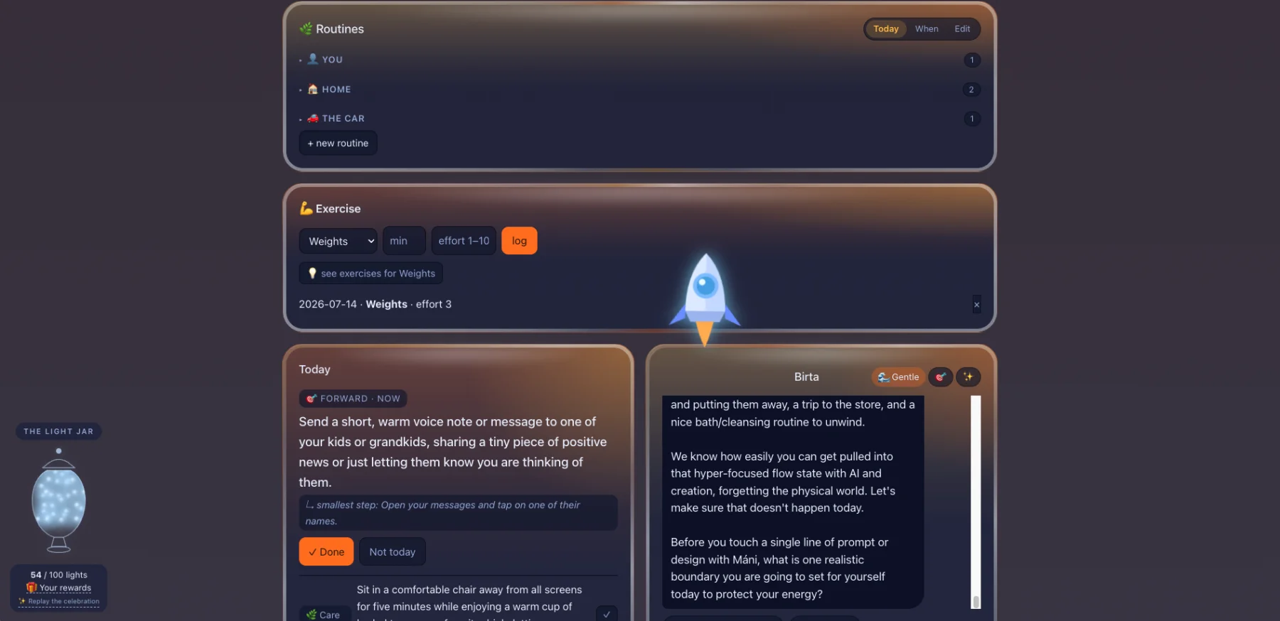 Birta Coach web screenshot 11